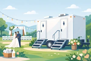 Wedding Restroom Trailer Rental Tips