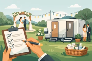 Outdoor Wedding Restroom Checklist for Guests