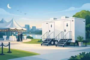 VIP Restroom Trailer Rental for Connecticut Events