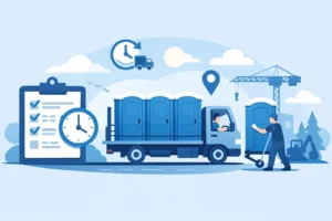 Portable Toilet Delivery Timeline: What to Expect